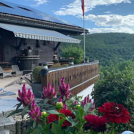 Weiser Hirsch Im Burgblick